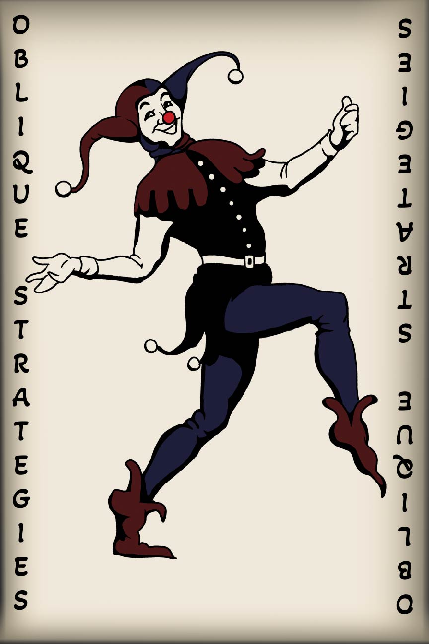 Oblique Stradegies poster