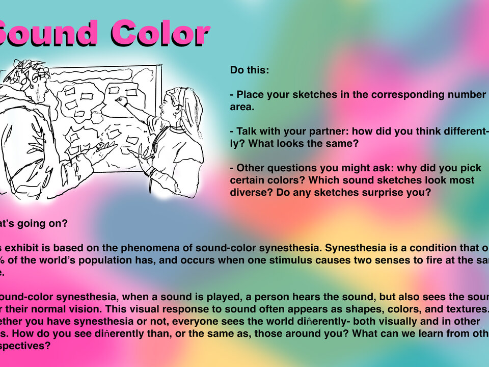 Sound Color Poster