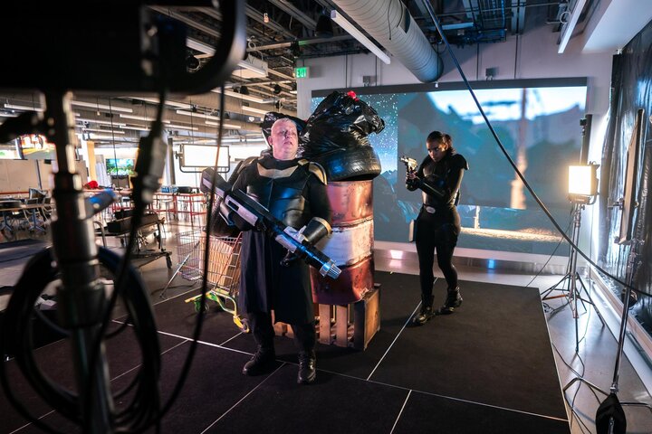 Toystranaut Behind the scenes image 2